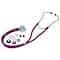 Veridian Healthcare Sterling Sprague Rappaport-Type Stethoscope, Burgundy, Boxed 05-11004 - alternate 1